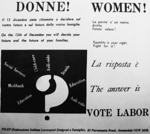 1975 Donne votate Labor              